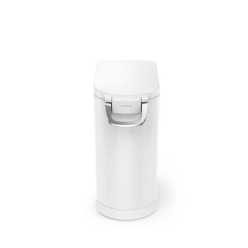 simplehuman Pet Food Storage Container Stainless Steel for Dog Food, Cat Food, and Bird Feed