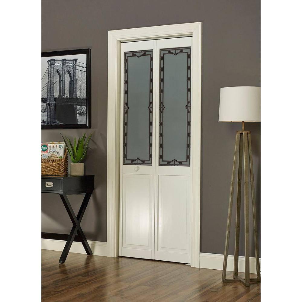 LTL Home Products 840726 Craftsman Bifold Interior Wood Door, 30 x 80 Inches, Unfinished Pine
