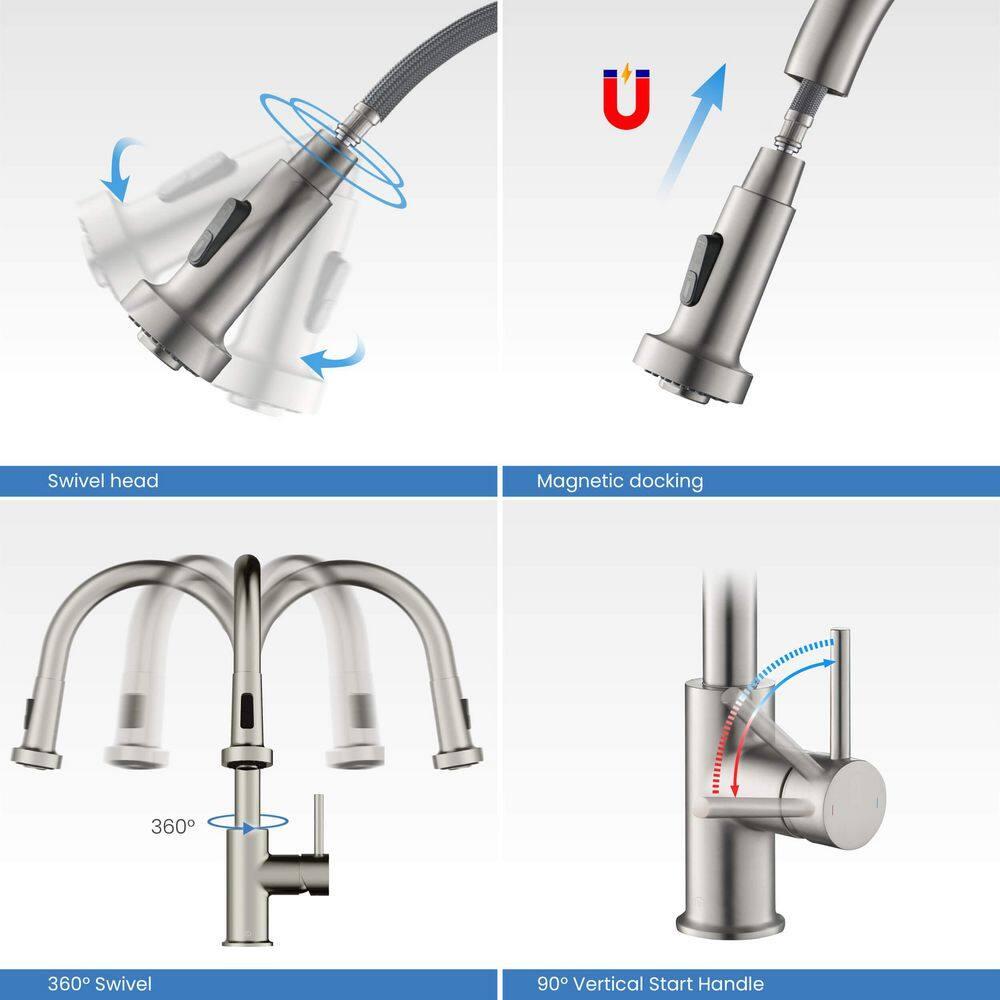 KIBI Macon Pull Down Kitchen Faucet