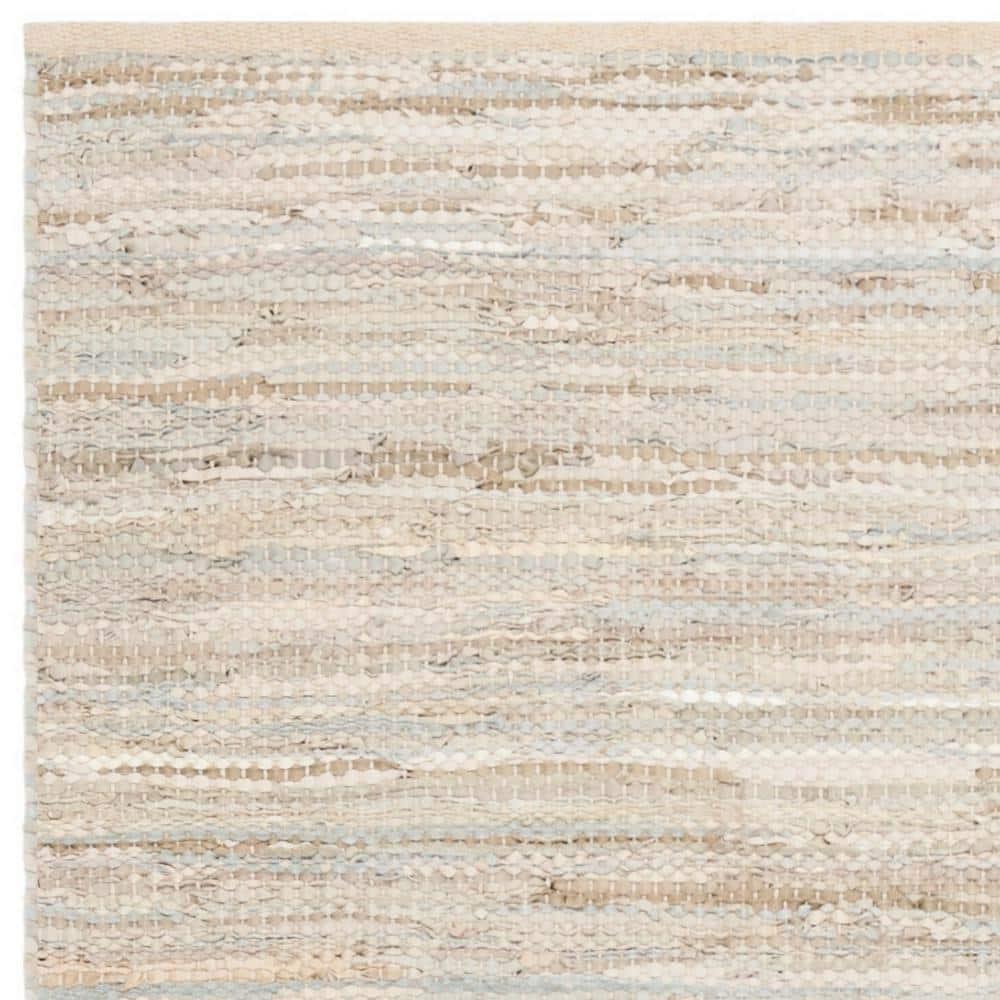 Vintage Leather VTL105 Hand Woven Area Rug - Beige - 4'x6' - Safavieh.