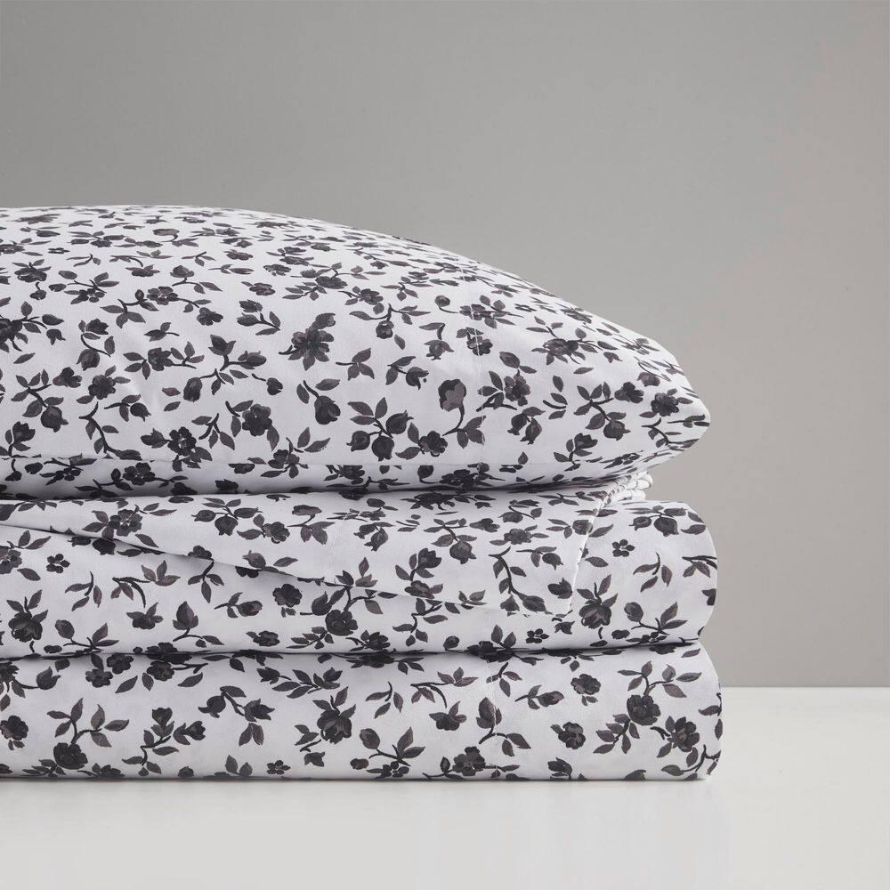 Madison Park Essentials 100% Cotton 200TC Printed Sheet Set