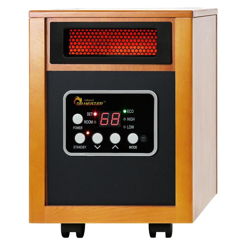 DR. INFRARED HEATER DR968 Portable Space Heater, Original, 1500-Watt, Cherry