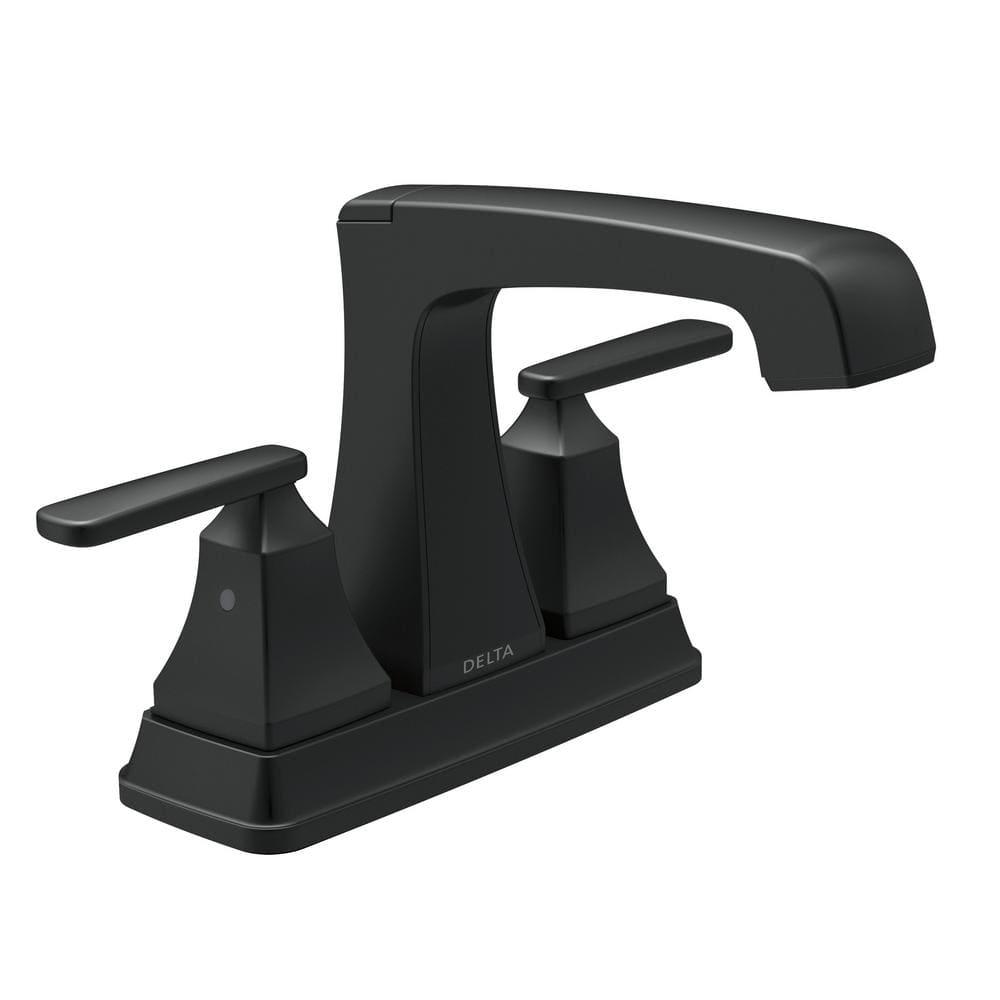 Ashlyn Centerset Bathroom Faucet with Drain Assembly, 2-handle Bathroom Sink Faucet