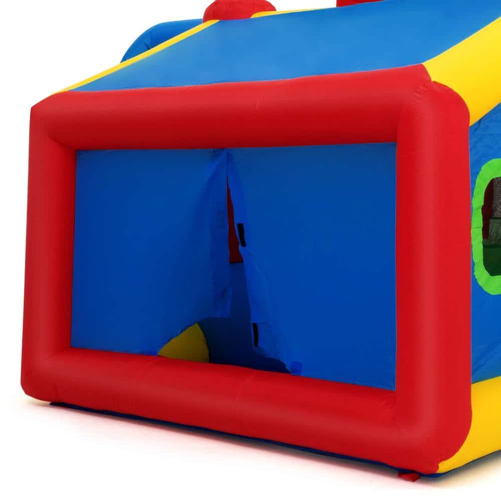 Inflatable Bounce House Kids Slide Jumping Castle without Blower