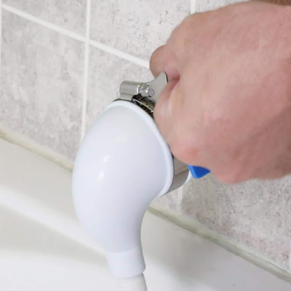 Danco White Plastic 1 settings Handheld Showerhead 2.2 gpm
