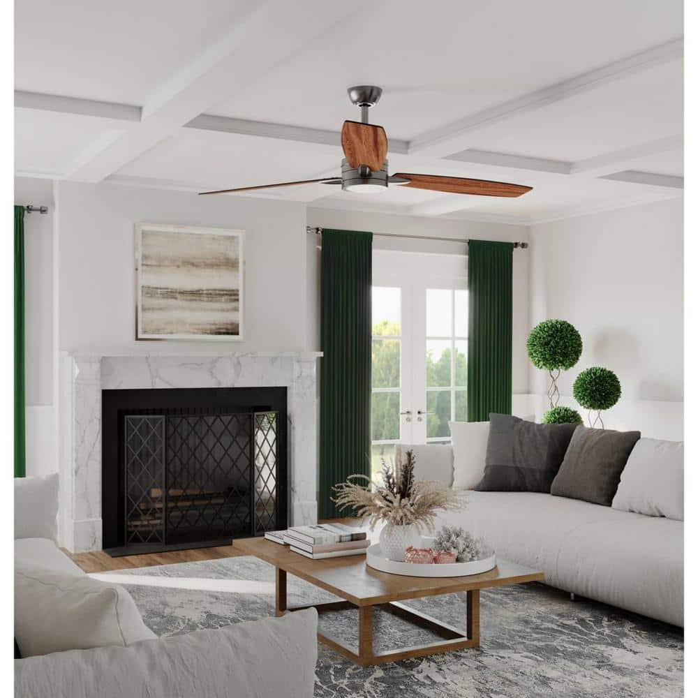 Gaze Collection 60" LED Three-Blade Ceiling Fan