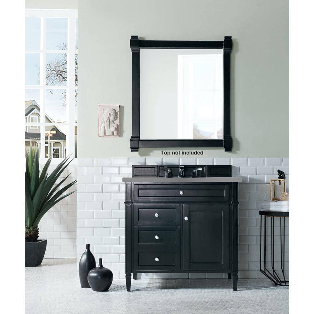 James Martin Vanities 650-V36 Brittany 36" Single Basin Poplar Wood Vanity Cabinet Only -