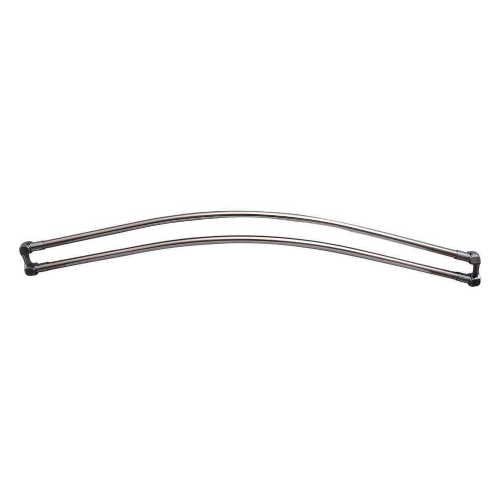 66'' Curved Fixed Shower Curtain Rod