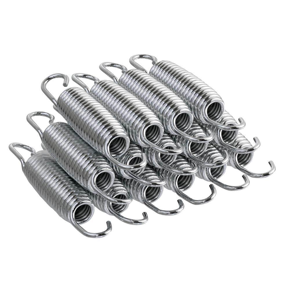 Upper Bounce Machrus Upper Bounce Premium Quality Heavy-Duty Galvanized Steel Trampoline Springs (Set of 15)