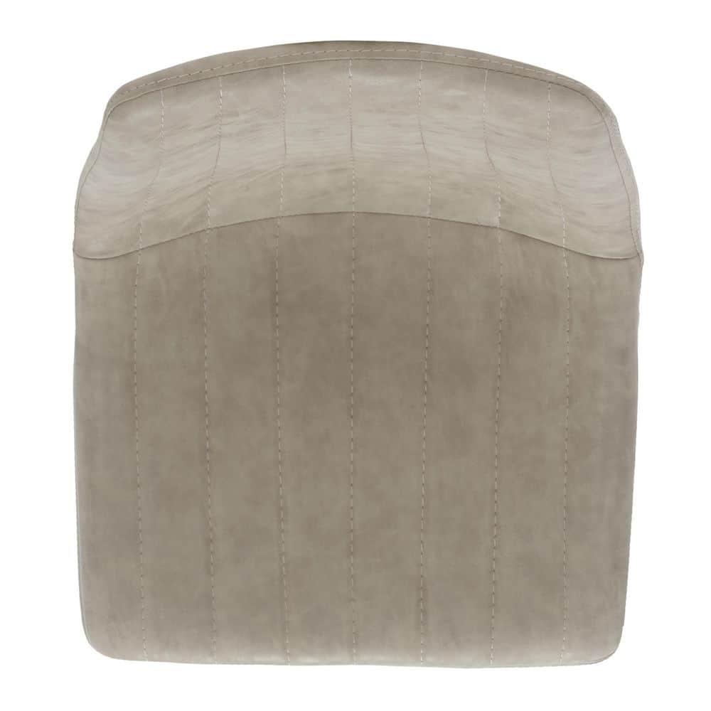Rhyatte Bar Stool  - BST3018 - Stone/Black - Safavieh