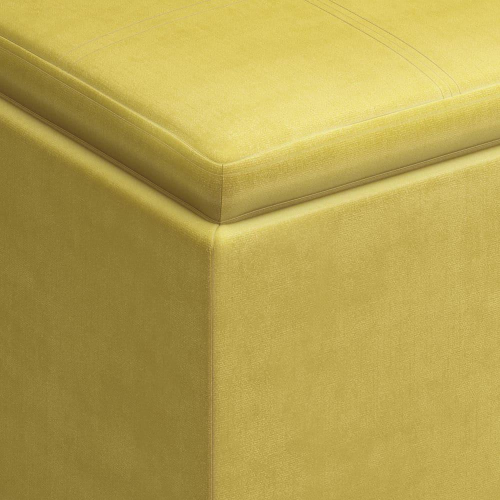 Rockwood Velvet Ottoman