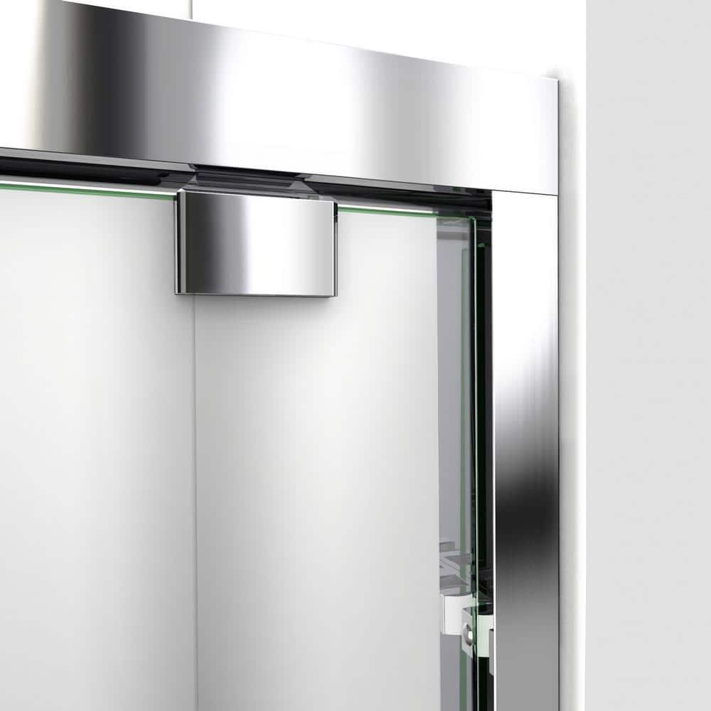 Encore 56" W x 58" H Semi-Frameless Tub Door with ClearMax Technology