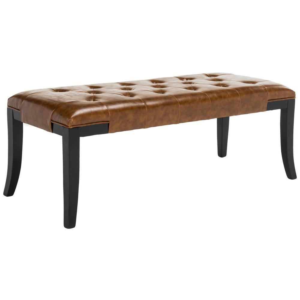 Tyler Bench - Saddle - Safavieh