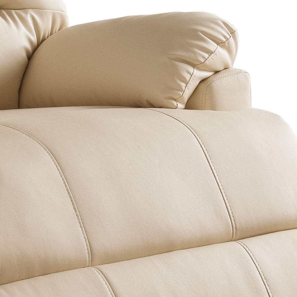 ACME Ixora Recliner with Power Lift and Massage in Beige