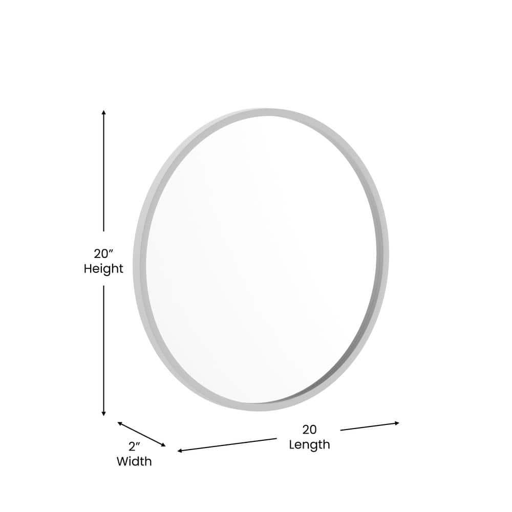 Taylor & Logan Metal Round Wall Mirror