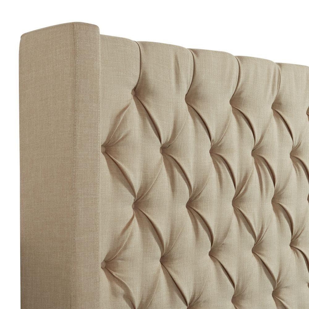 Arden Upholstered Wingback Bed