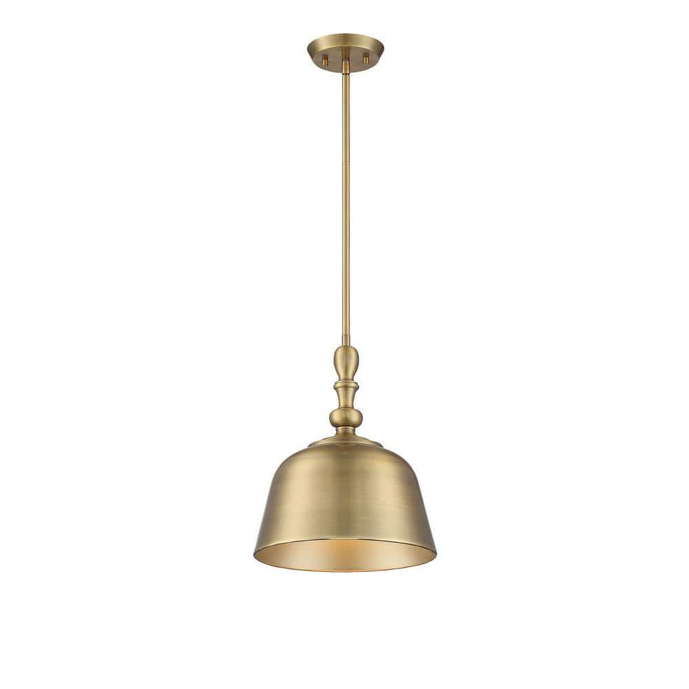 Savoy House Berg 1 - Light Pendant in  Warm Brass