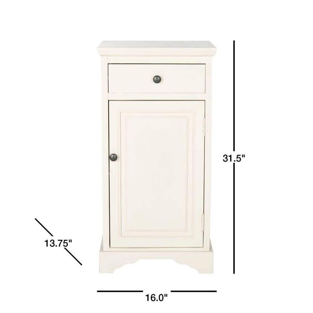 Jett Cabinet - AMH5722 - Vintage White - Safavieh Couture