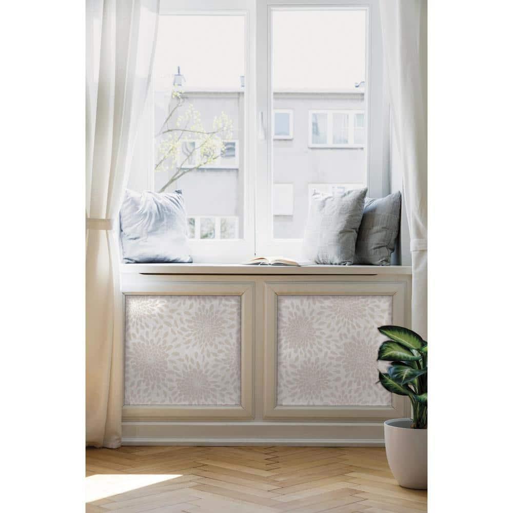 RoomMates Toss The Bouquet Peel & Stick Wallpaper: Removable Vinyl, Self-Adhesive Floral, Modern Botanical, Blue, 28 Sq Ft