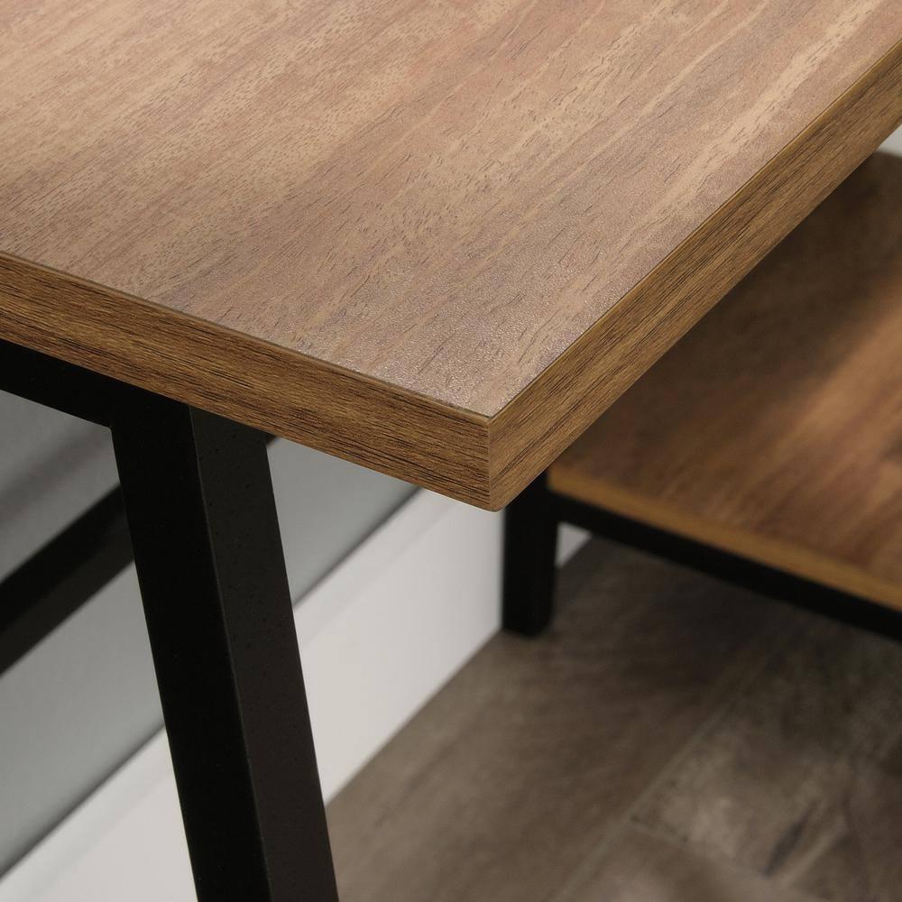 Sauder North Avenue Engineered Wood Desk in Sindoori Mango/Natural