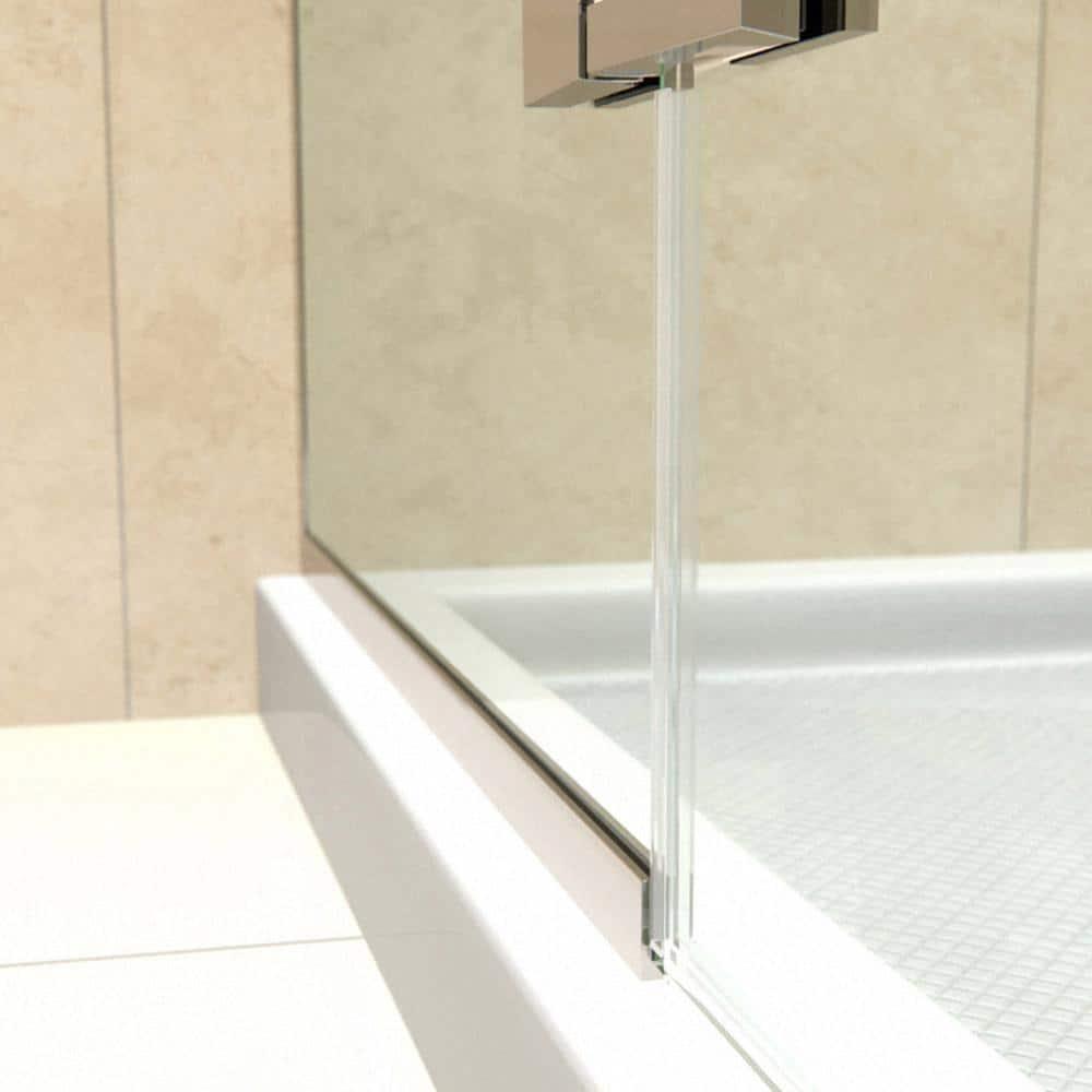 DreamLine Aqua Ultra 32 in. D x 60 in. W x 74 3/4 in. H Frameless Shower Door