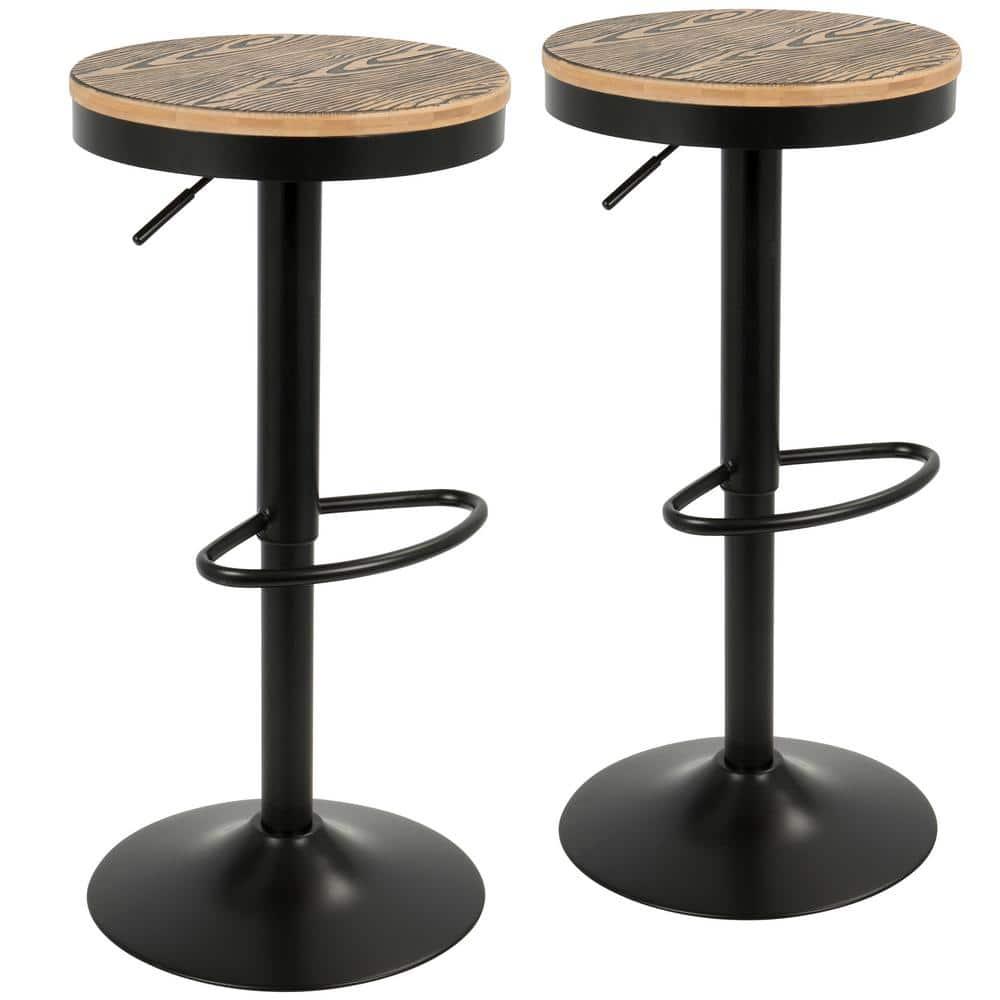 Dakota Adjustable Counter Stool - Set Of 2