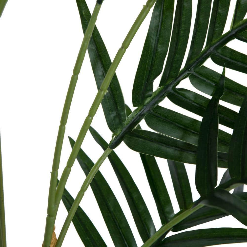 Vickerman 35" Artificial Potted Fern Palm Real Touch Leaves.