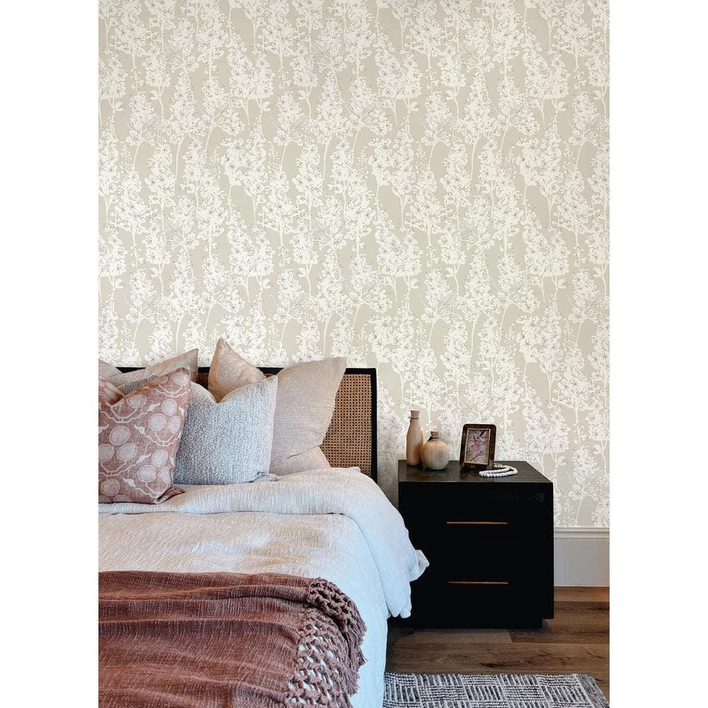 Larkspur 18' L x 20.5" W Peel and Stick Wallpaper Roll