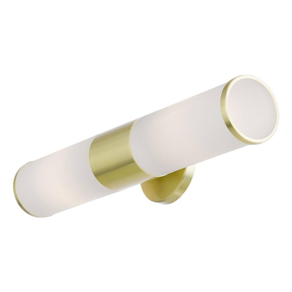 Livex Lighting Lindale 2 - Light Vanity in  Satin Brass