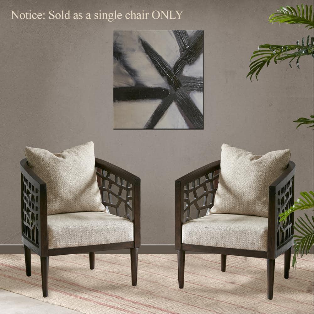 Pierre 27" W Polyester Barrel Chair
