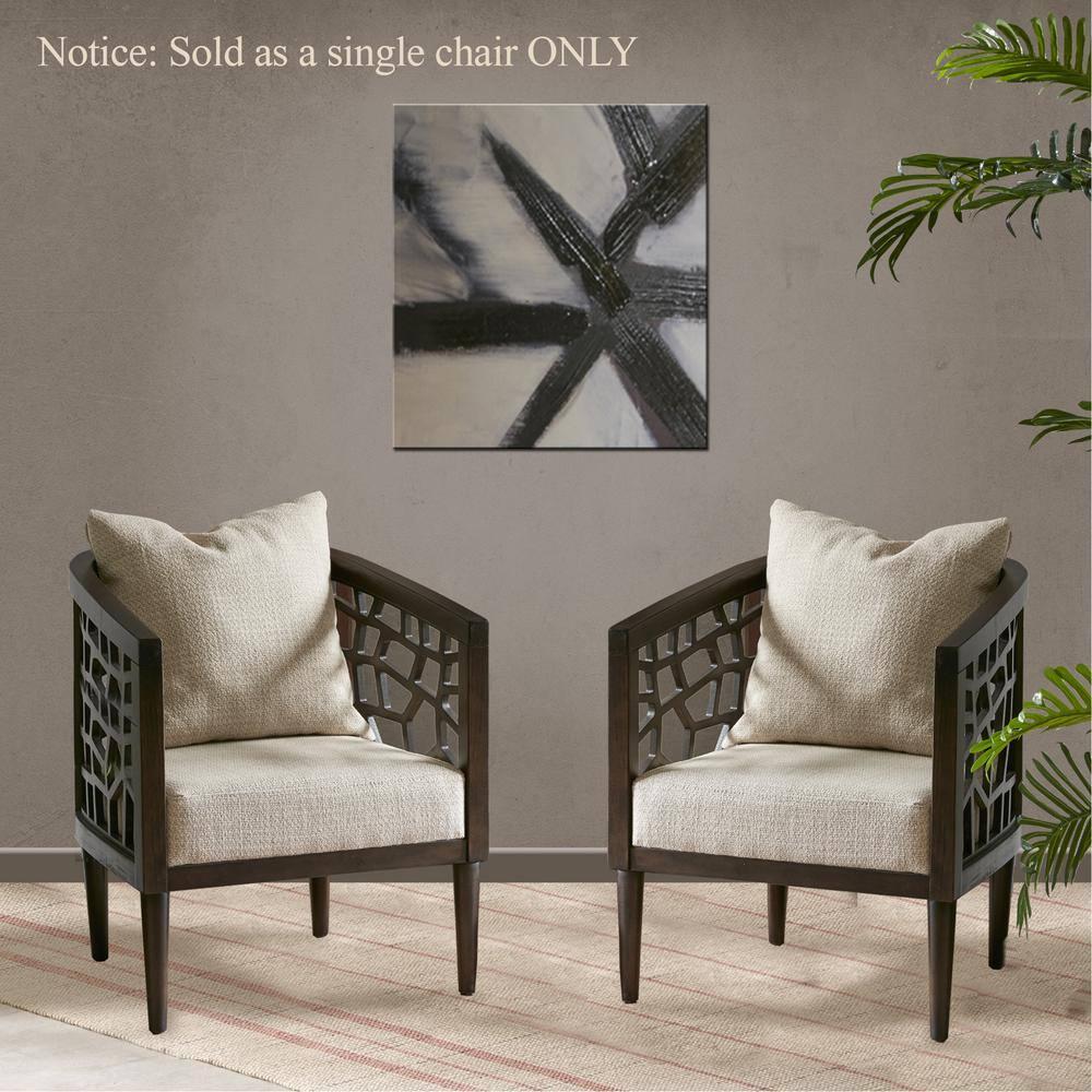 Pierre 27" W Polyester Barrel Chair