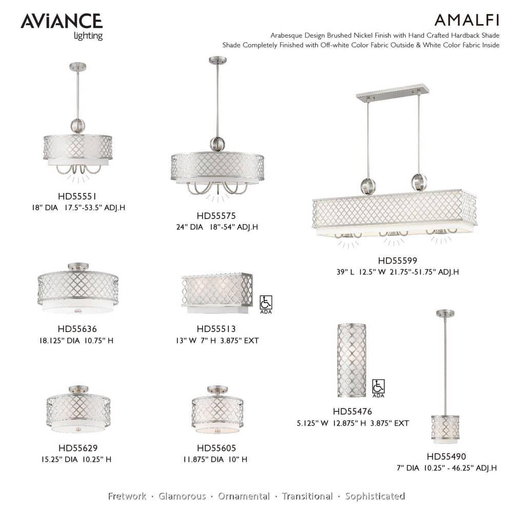 Wildon Home® Nedlands 6 - Light Square / Rectangle Chandelier