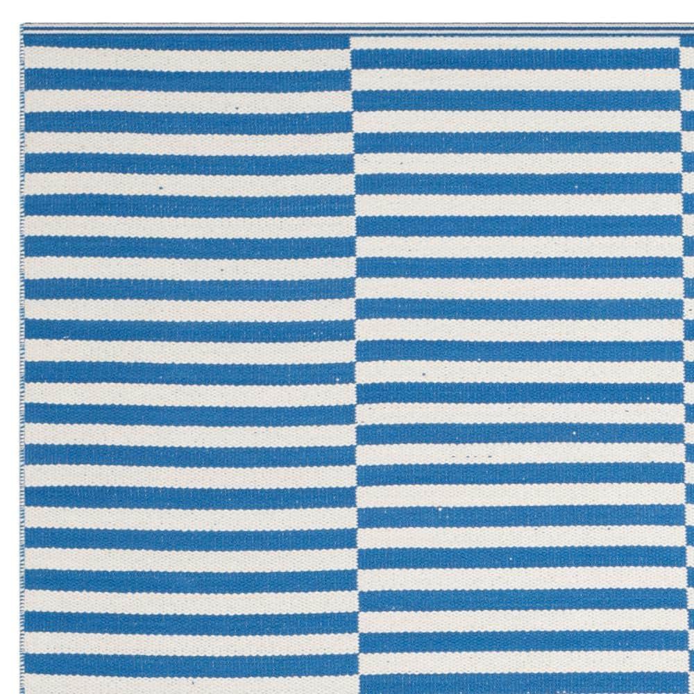 Montauk MTK715 Hand Woven Indoor Area Rug - Ivory/Blue - 8'x10' - Safavieh