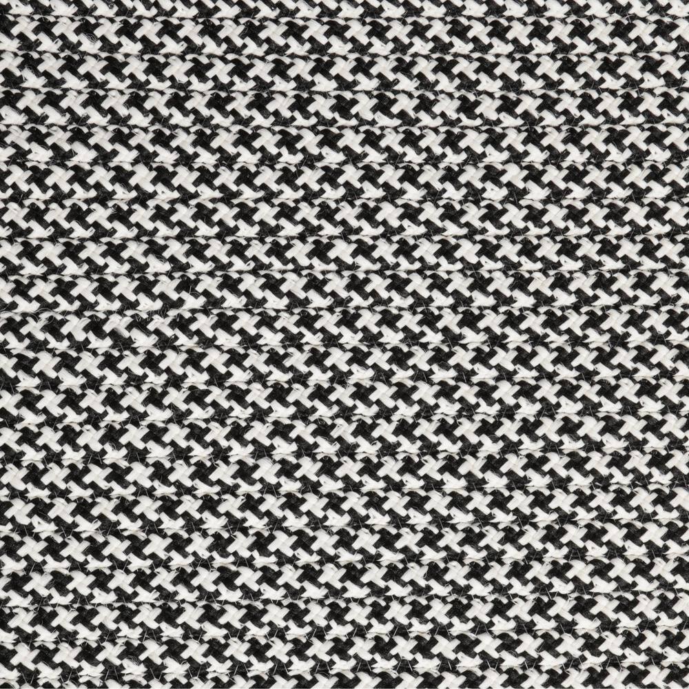 Colonial Mills Outdoor Houndstooth Tweed - Black 10'x13'