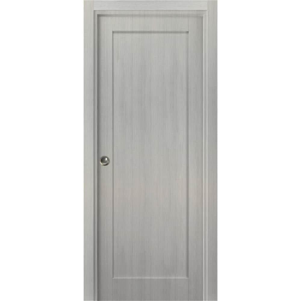 SARTODOORS Quadro Paneled Sliding Closet Door