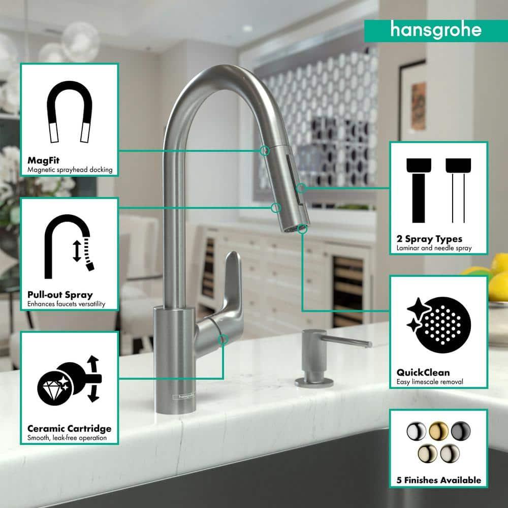 Focus Single Handle Kitchen Faucet
