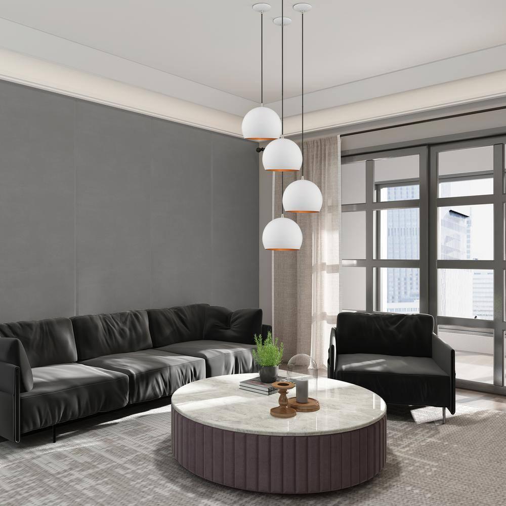 Schultz Single Light Metal Dimmable Pendant