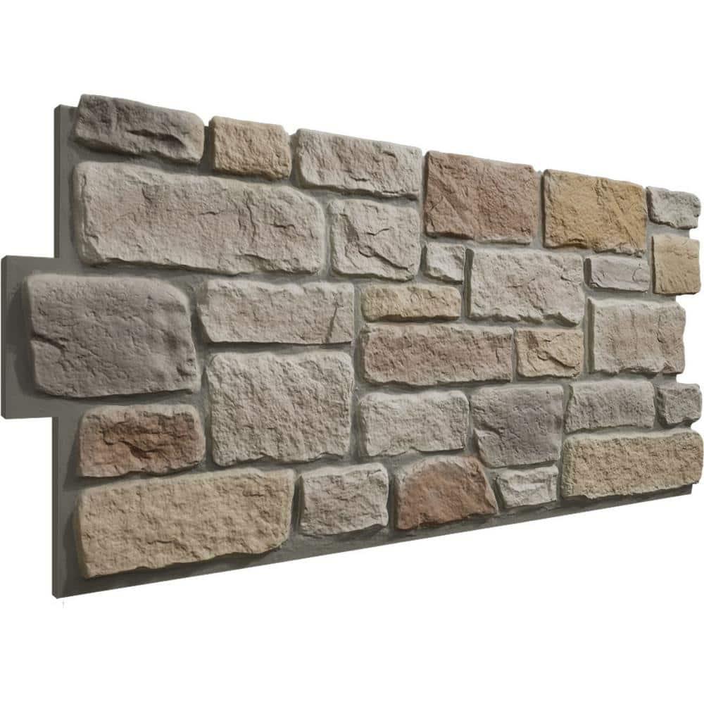 Ekena Millwork EverStone Cobblestone Faux Stone Panel
