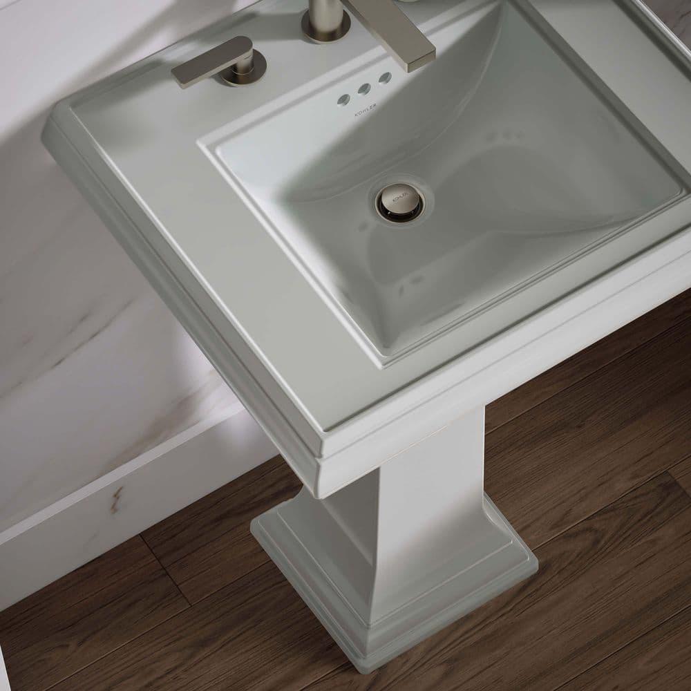Memoirs®Pedestal Tall Bathroom Sink with Overflow