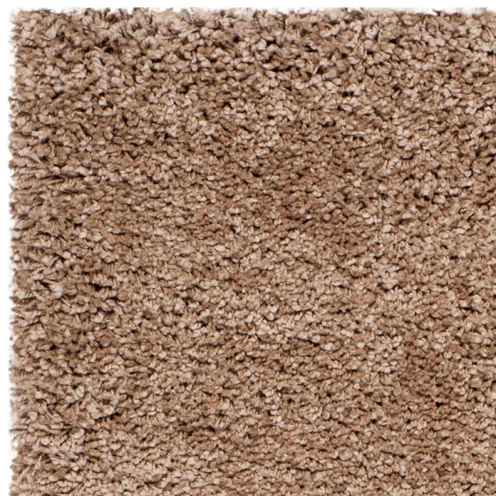 Milan Shag SG180 Power Loomed Indoor Accent Rug - Dark Beig - 2'x4' - Safavieh