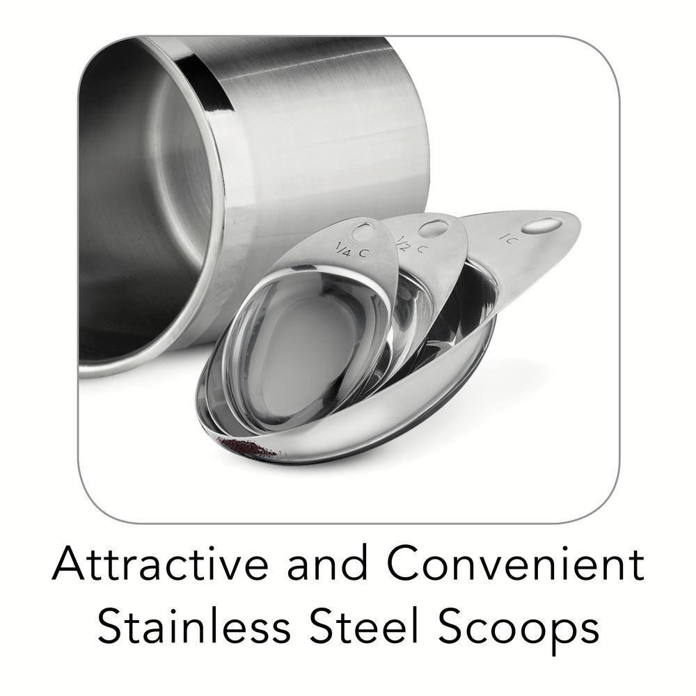 Tramontina Gourmet 8 Piece Canister and Scoops Set