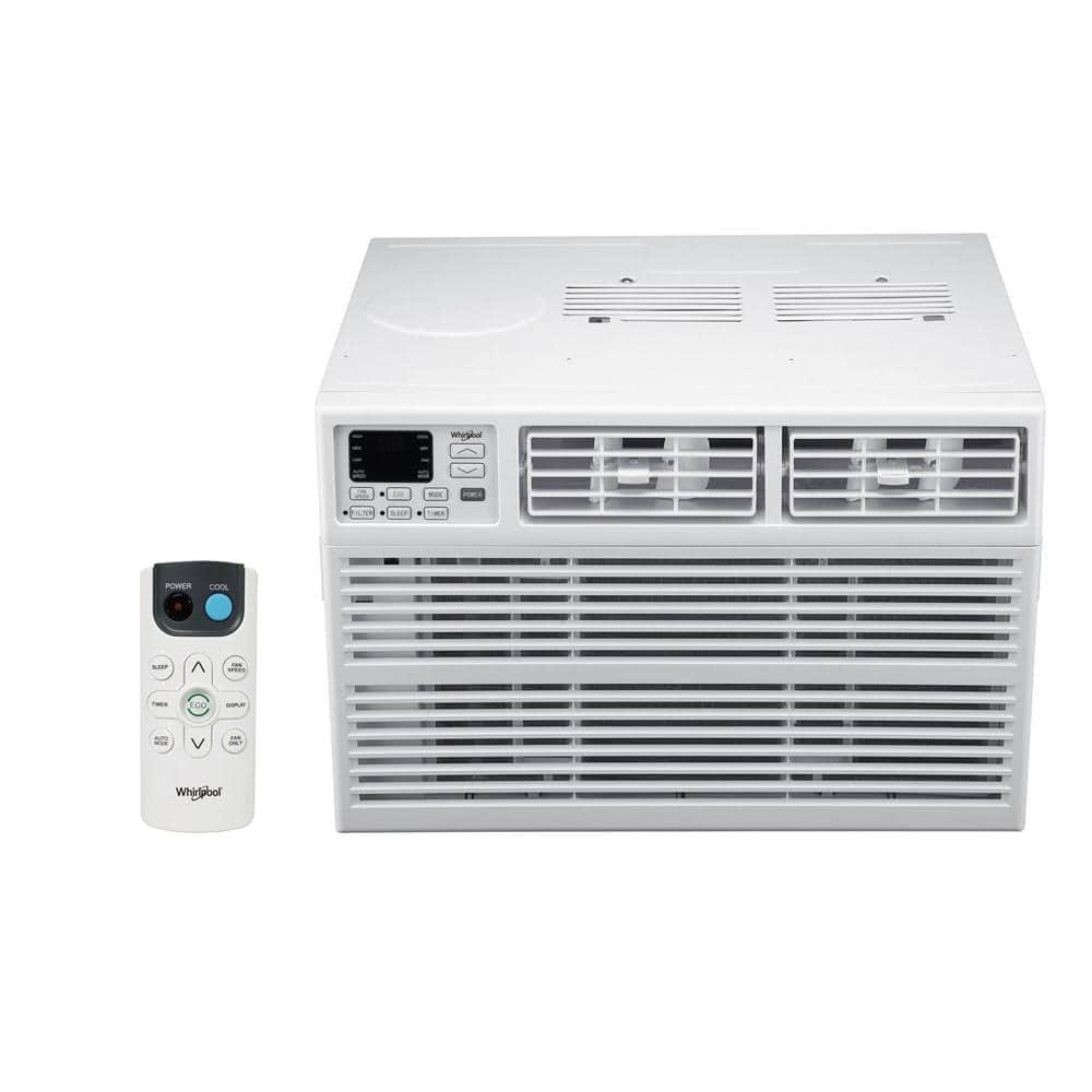 Whirlpool 24,000 BTU 230V Window-Mounted Air Conditioner with Remote Control