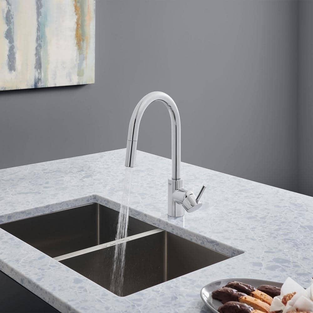 Concetto™ Single Handle Kitchen Faucet with Accessories 1.75 GPM