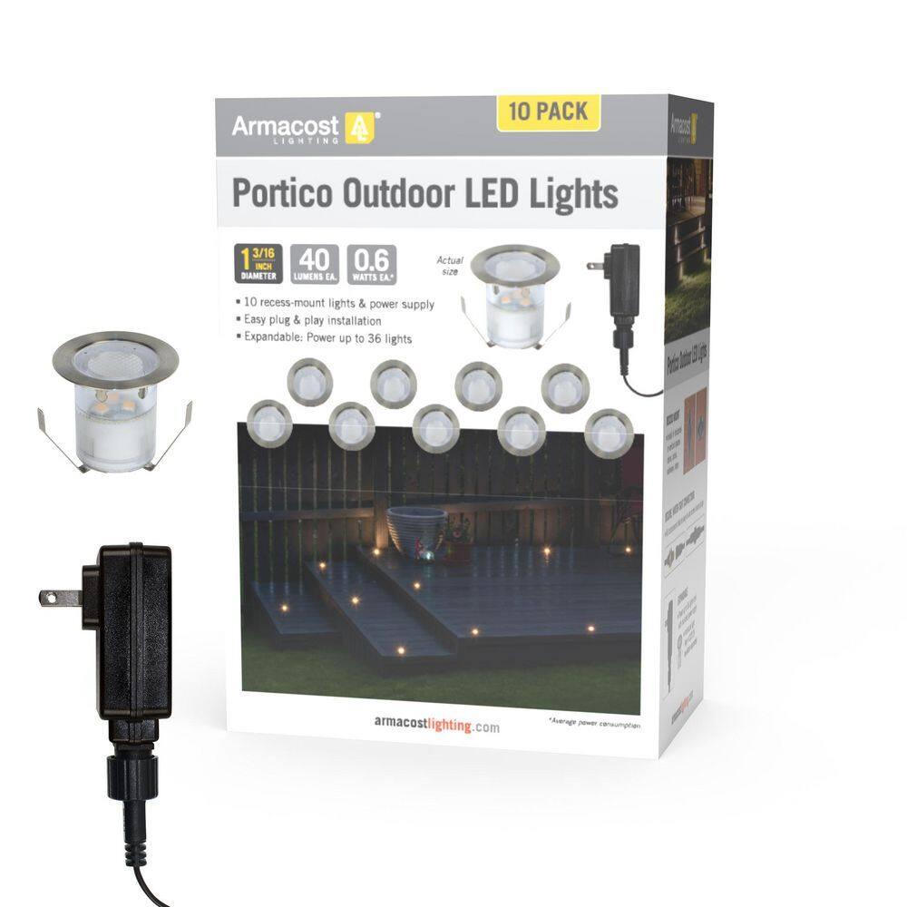 Portico Outdoor LED Light & Driver Starter Kit 10pk