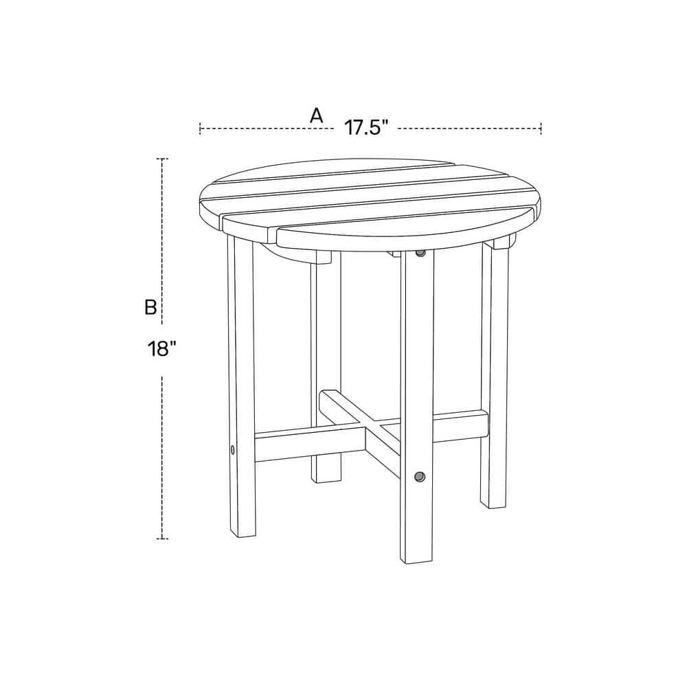 Round 18" Side Table