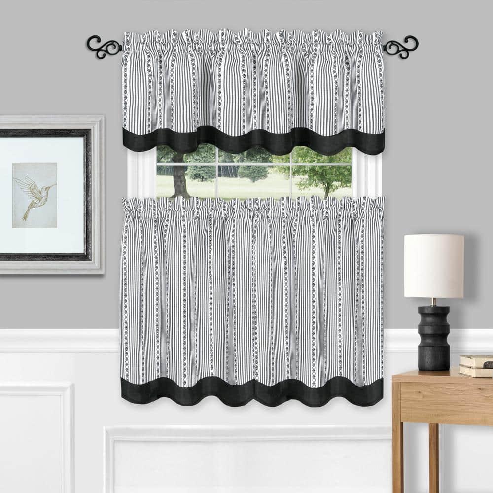 Achim Buono II Decorative Curtain Rod and Finial, Medley