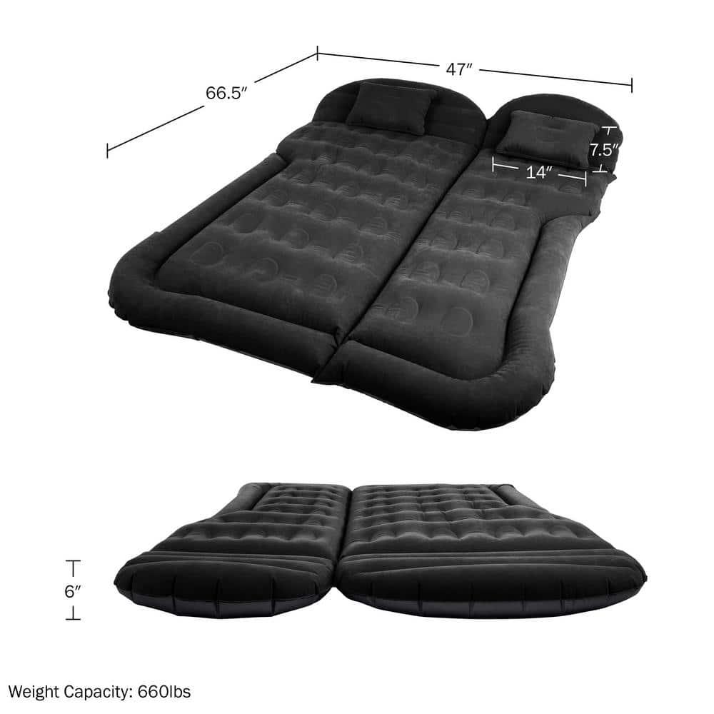 Wakeman Outdoors Camping Mattress for Car (Black)