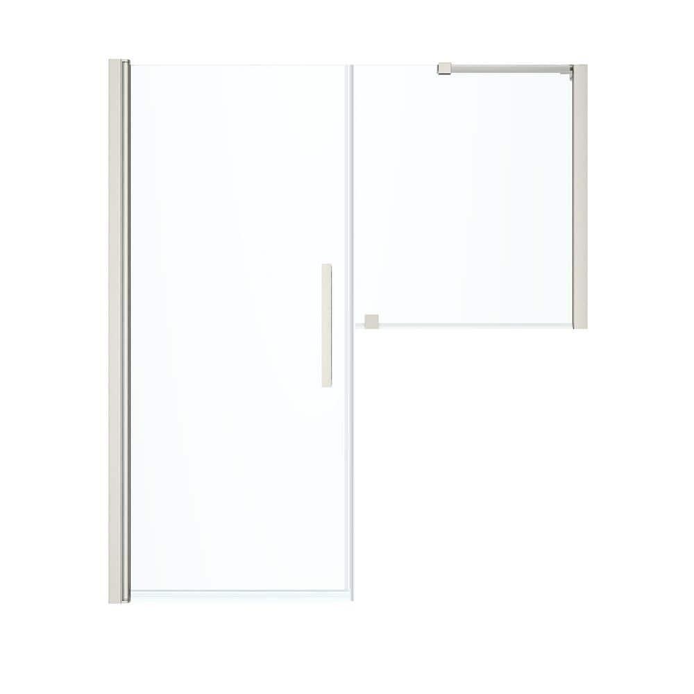 Endless Pasadena 59" W x 72" H Buttress Alcove Shower Kit, Door, Panel