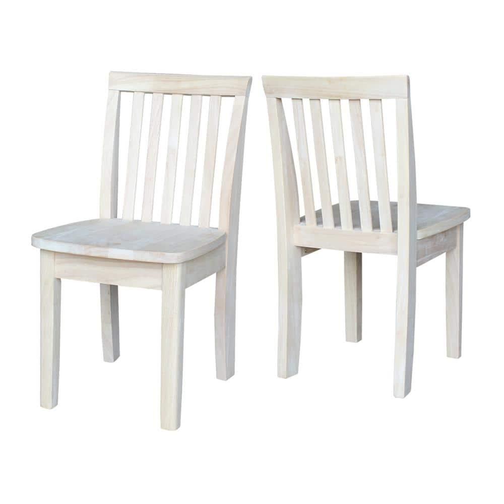 International Concepts Set of Two Mission Juvenile Chairs