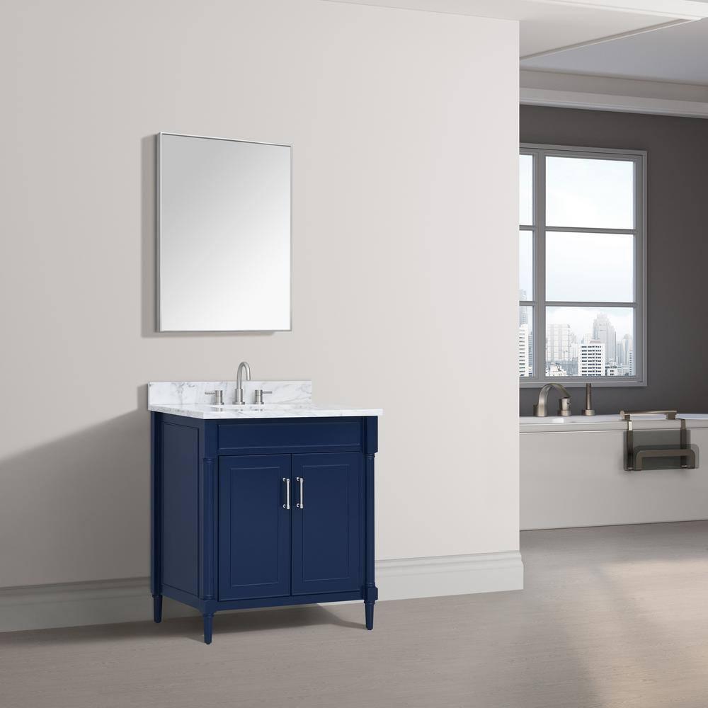 Joss & Main Addison 31'' Single Bathroom Vanity with Marble Top